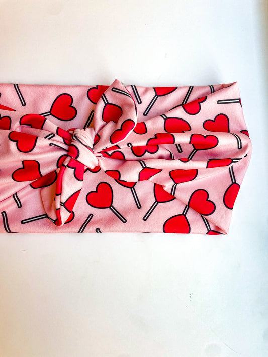 ‘Lolli’ Faux bow Headhug